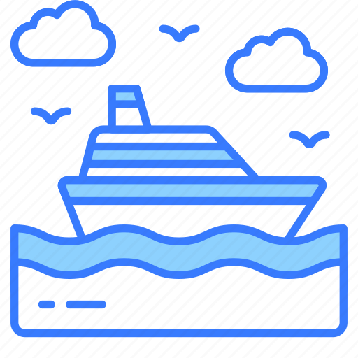 Ship, yacht, boat, conveyance, transport, travel, aquatic icon - Download on Iconfinder