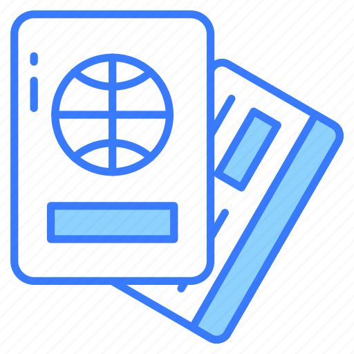 Passport, travel, pass, identity, document, international, identification icon - Download on Iconfinder