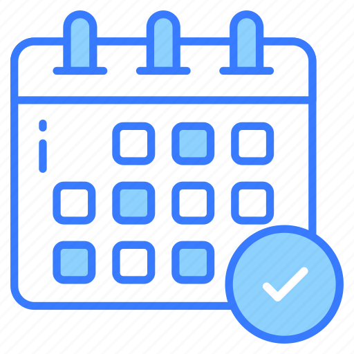Schedule, calendar, timetable, planner, organizer, deadlines, reminder icon - Download on Iconfinder
