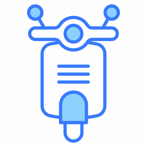 Scooter, vehicle, transport, minibike, conveyance, ride, bike icon - Download on Iconfinder