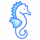 seahorse, hippocampus, animal, specie, creature, underwater