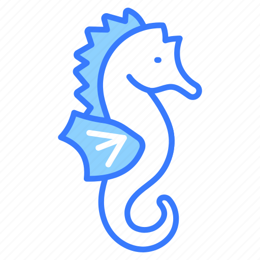 Seahorse, hippocampus, animal, specie, creature, underwater icon - Download on Iconfinder