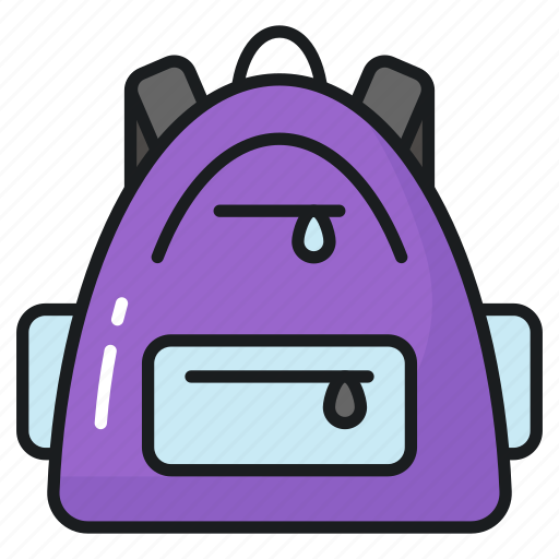 Backpack, bag, knapsack, satchel, haversack, rucksack, packsack icon - Download on Iconfinder