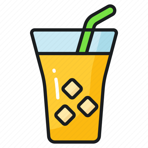 Cold drink, beverage, refreshment, glass, chilled, drink, summer icon - Download on Iconfinder
