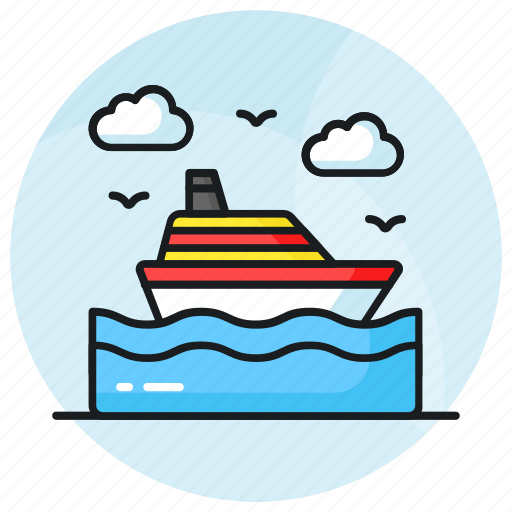 Ship, yacht, boat, conveyance, transport, travel, aquatic icon - Download on Iconfinder