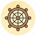 ship wheel, nautical, steering, ship, boat, helm, marine