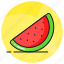 watermelon, slice, fruit, refreshing, juicy, healthy, organic 
