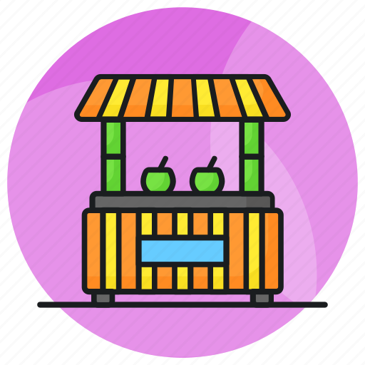 Beach, stall, hut, vendor, counter, booth, kiosk icon - Download on Iconfinder