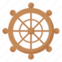 ship wheel, nautical, steering, ship, boat, helm, marine