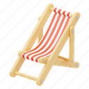 beach, chair, summer, vacation, holiday, relax, seat, travel, furniture