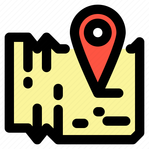 Holiday, map, gps, place, location, direction, navigation icon - Download on Iconfinder