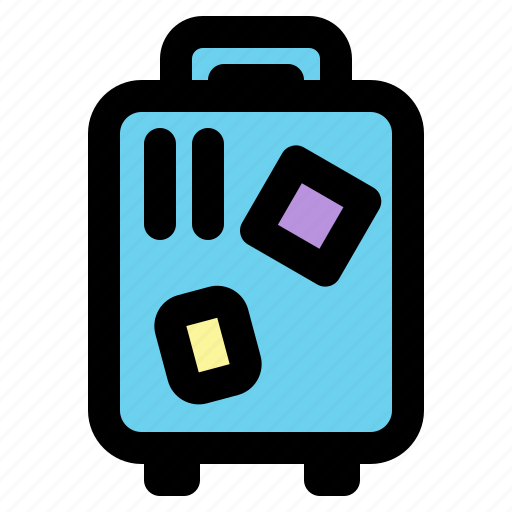 Holiday, luggage, baggage, suitcase, summer, travel, bag icon - Download on Iconfinder