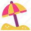 parasol, sunshade, rain protection, insurance, protection, rain, summer, beach, sun protection 
