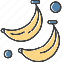 banana, cooking, food, fruit