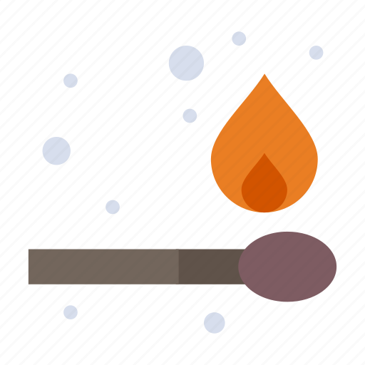 Camping, fire, match icon - Download on Iconfinder