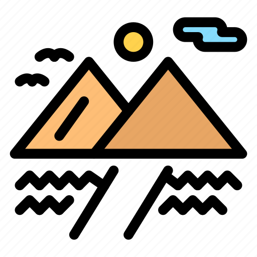 Camping, cloud, mountain icon - Download on Iconfinder