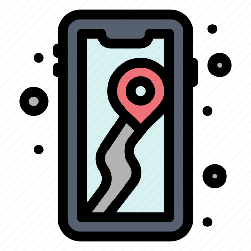 Camping, location, map, mobile icon - Download on Iconfinder