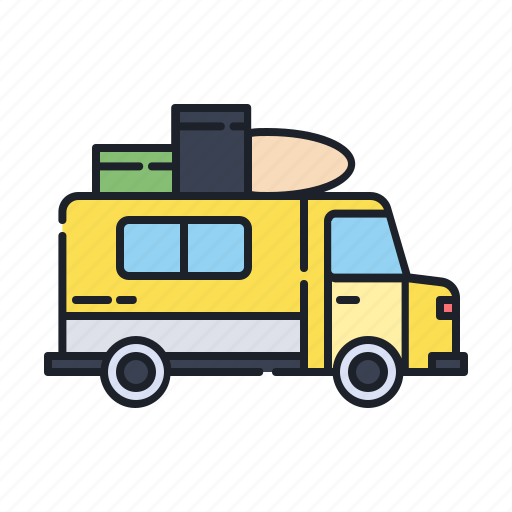 Car, van, travel, vehicle, transportation, adventure, camping icon - Download on Iconfinder