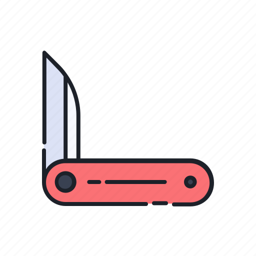 Pocket, knife, pocket knife, tool, camp, camping, adventure icon - Download on Iconfinder