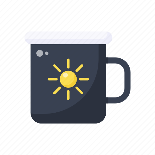 Mug, drink, cup, camp, campfire, camping, tin icon - Download on Iconfinder