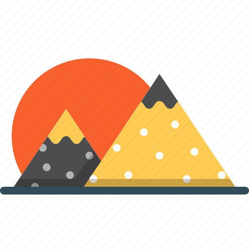 Camping, hill, landscape, mountain, outdoor, summer, travel icon - Download on Iconfinder