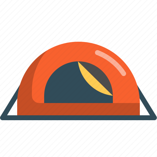Camping, outdoor, summer, tent, travel, vacation icon - Download on Iconfinder
