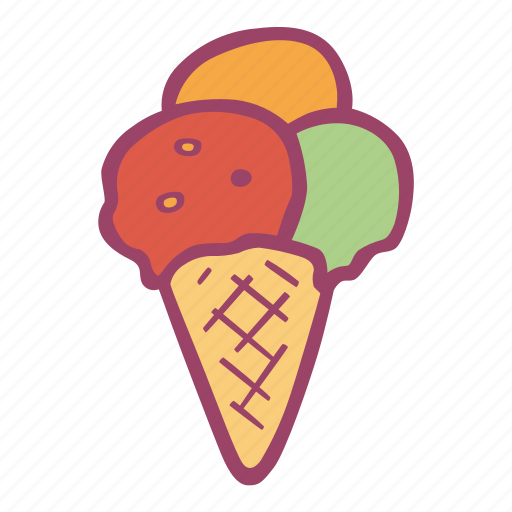 Cold, cream, ice, ice cream, snack, summer, sweet icon - Download on Iconfinder