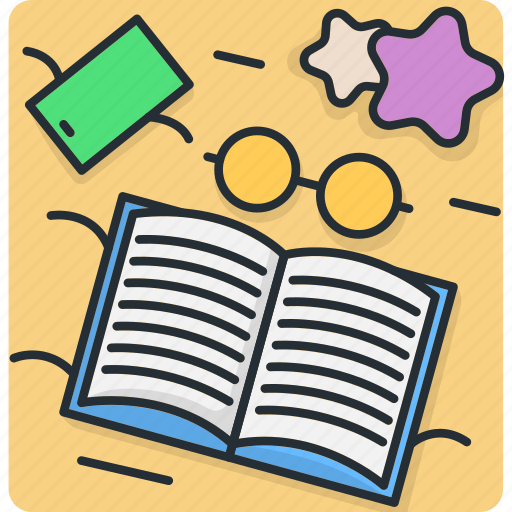 Beach, book, education, holiday, learning, summer, vacation icon - Download on Iconfinder
