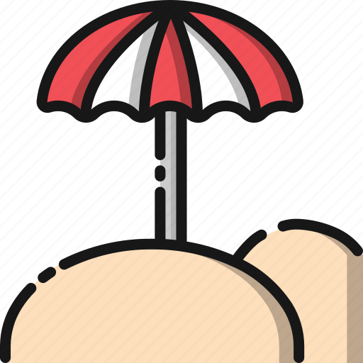 Beach, holiday, sea, summer, travel, umbrella, vacation icon - Download on Iconfinder