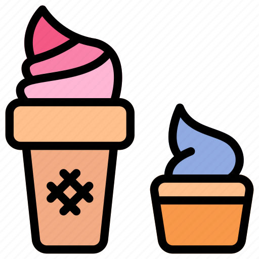 Cream, frozen, gelato, ice, sundae icon - Download on Iconfinder