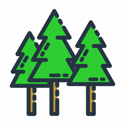 Forest, nature, season, summer, tree icon - Download on Iconfinder