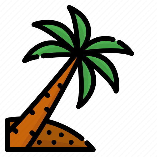 Beach, coconut, garden, nature, plant, summer, tree icon - Download on Iconfinder