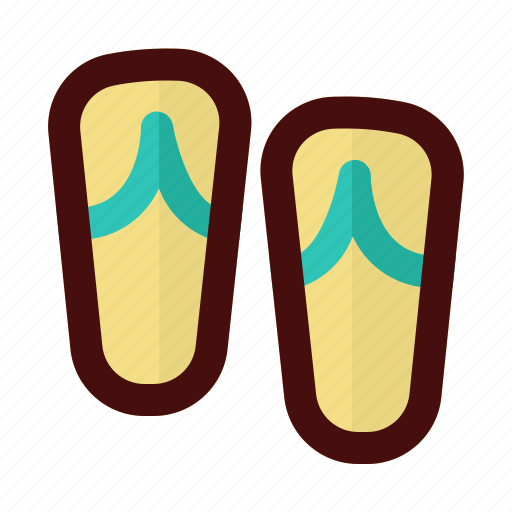 Flip flops, tropical, holiday, beach, vacation, season icon - Download on Iconfinder