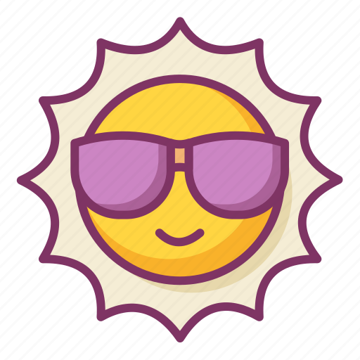 Sunny, sun, summer, warm icon - Download on Iconfinder