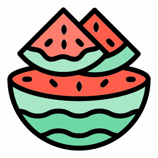Slice, summer, beach, fruit, watermelon, holiday, healthy icon - Download on Iconfinder