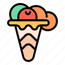 ice cream, gellato, cone, summer, beverege, holiday, beach 