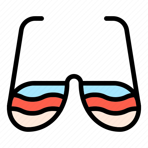 Sunglasses, glass, summer, anti radiation, protection, beach, holiday icon - Download on Iconfinder