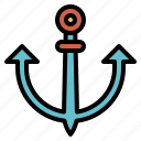 summer, anchor, marine, nautical, dock, ship