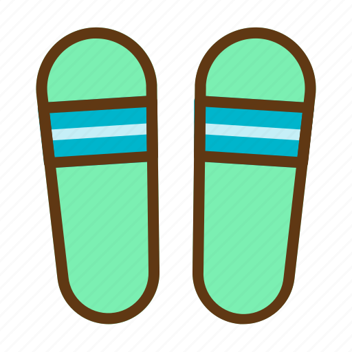 Beach, holiday, nature, outdoor, sandals, summer, vacation icon - Download on Iconfinder