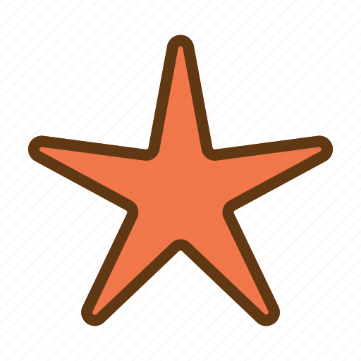 Beach, holiday, nature, outdoor, starfish, summer, vacation icon - Download on Iconfinder