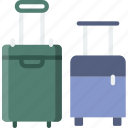 holiday, luggage, summer, vacation