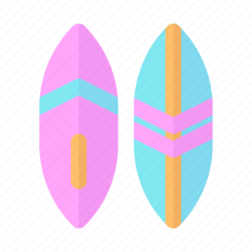 Surfing, board, tropical, holiday, beach, vacation, season icon - Download on Iconfinder
