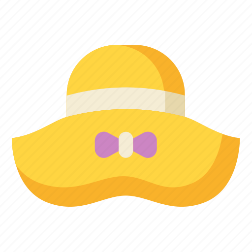 Hat, accessory, beach, sunhat icon - Download on Iconfinder