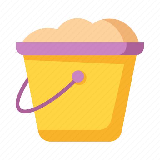 Bucket, sand, play, kid icon - Download on Iconfinder