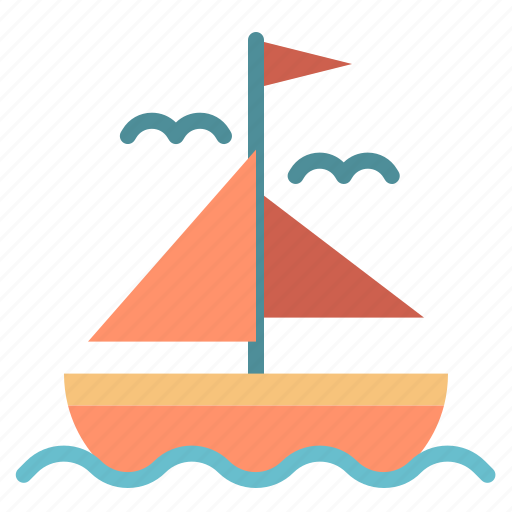 Summer, boat, yacht, sailboat, travel icon - Download on Iconfinder