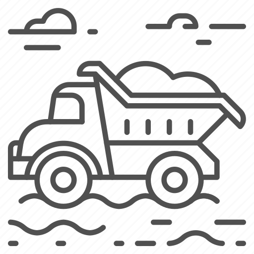 Truck, beach, toy, delivery, transport icon - Download on Iconfinder