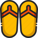 flip, flops, summer, beach, slipper, fashion, sandals