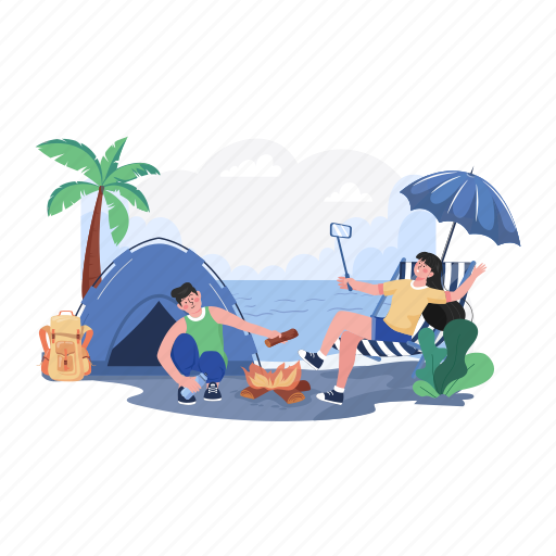 Relax, nature, travel, trip, vacation, camping, journey icon - Download on Iconfinder