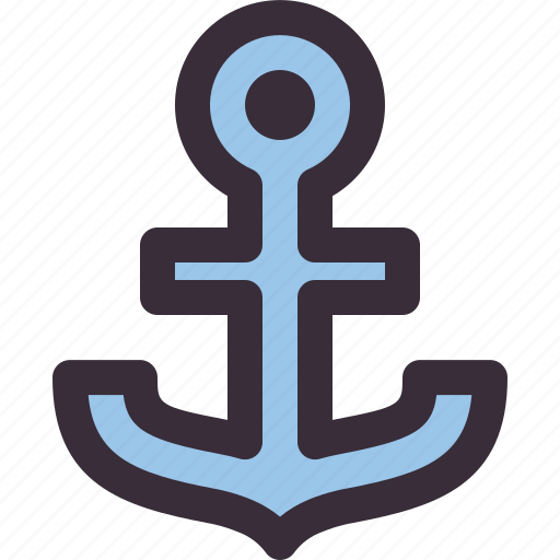 Anchor, marine, navigation, navy, transportation icon - Download on Iconfinder