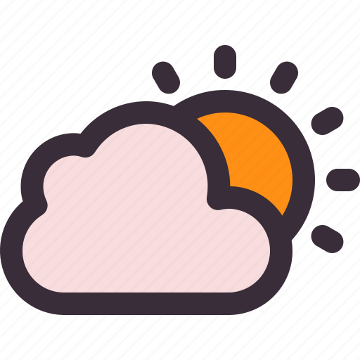 Sun, weather, cloud, summer, sky icon - Download on Iconfinder